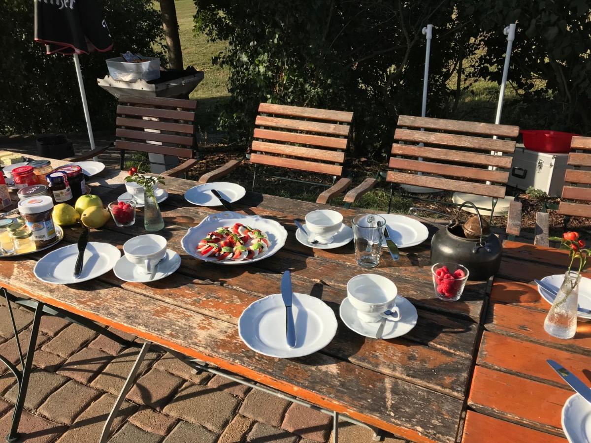 Pension Freudenthal Wandersleben Esterno foto